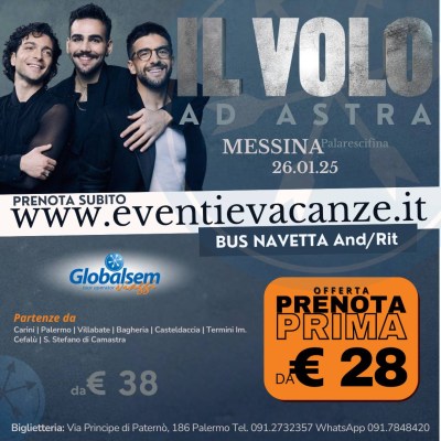 BUS per i PINGUINI TATTICI NUCLEARI da Palermo in Concerto a Messina il 28 e 29 maggio 2024